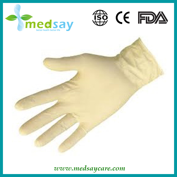 Latex exam glove