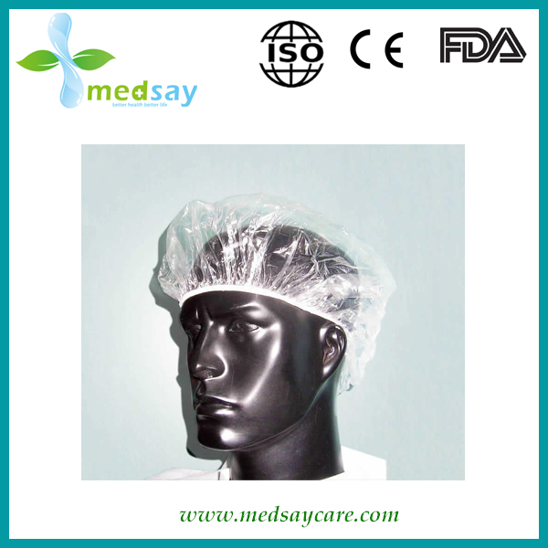 PE round shower cap