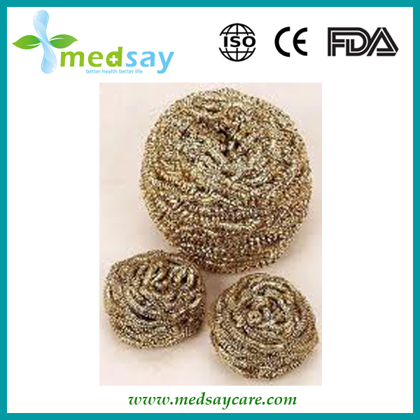 Brass scourer