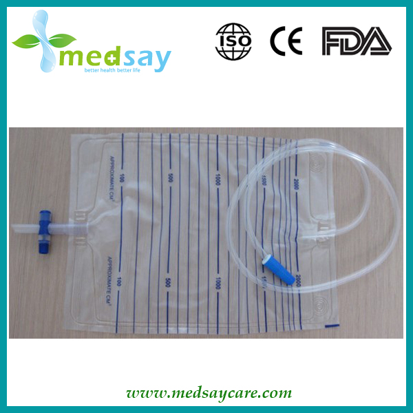 Urine bag Adult T valve