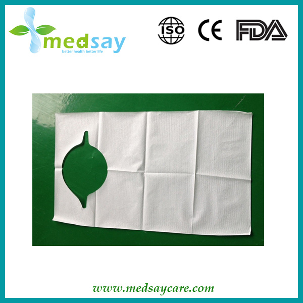 Dental apron over head