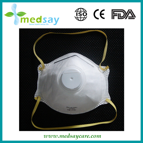 FFP3 dust mask with valve