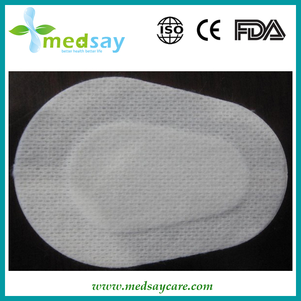 Adhesive eyepad drop type