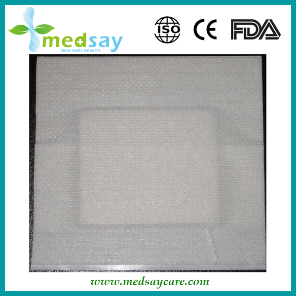 Rectangular wound dressing