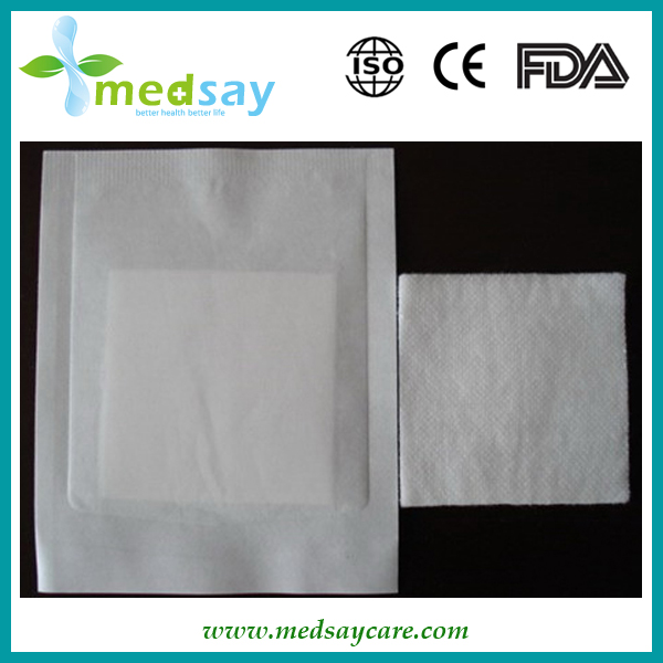 Pulp non-adhesive dressing