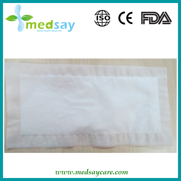 Adhesive super absorbent pad