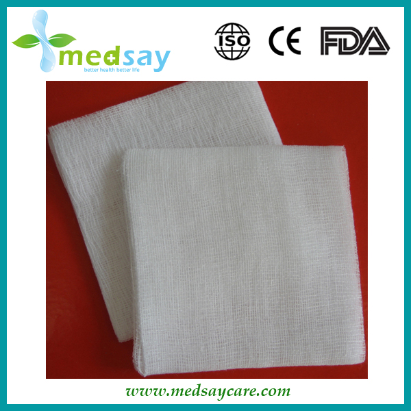 Gauze swab without x-ray